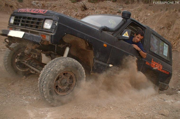 Nissan Patrol en trialeras 4x4